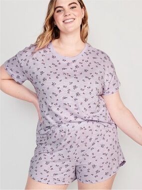 Old Navy Sunday Sleep Floral PJ Set